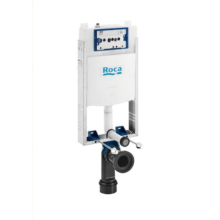 Roca - BASIC WC ONE COMPACT - Struttura con cassetta compatta incassata con doppio scarico per wc sospeso A890070120
