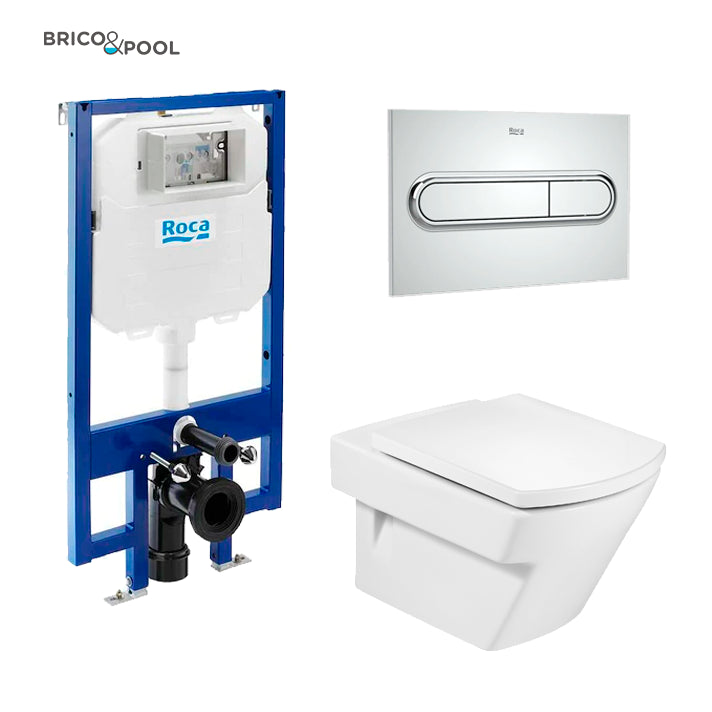 Roca - Inodoro completo Hall suspendido