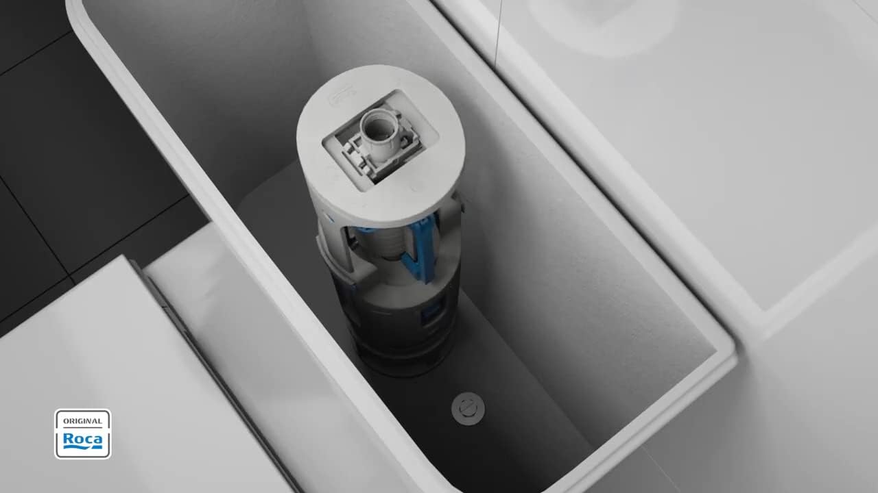 Roca - Mecanismo de doble descarga Plus con 2 pulsadores (A822505500)