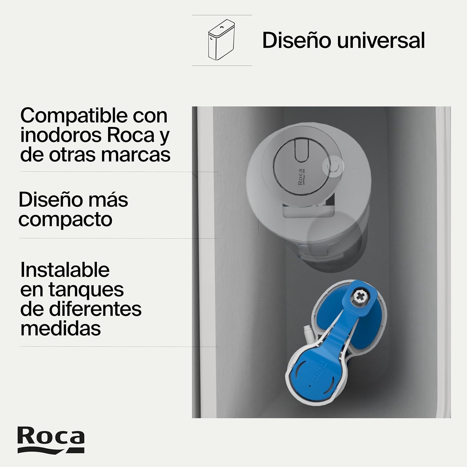 Roca - Mecanismo de alimentación inferior (A822504400)