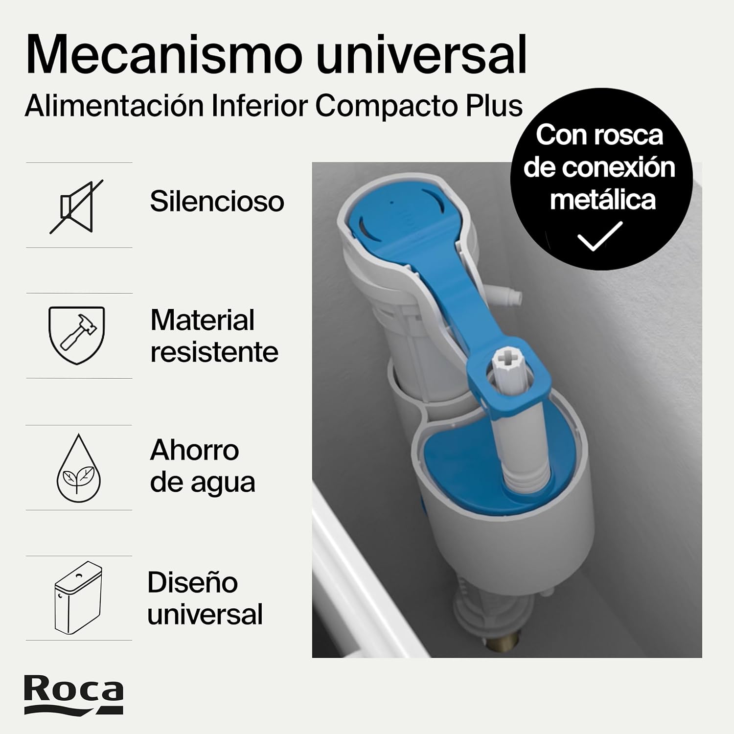 Roca - Mecanismo de alimentación inferior (A822504400)