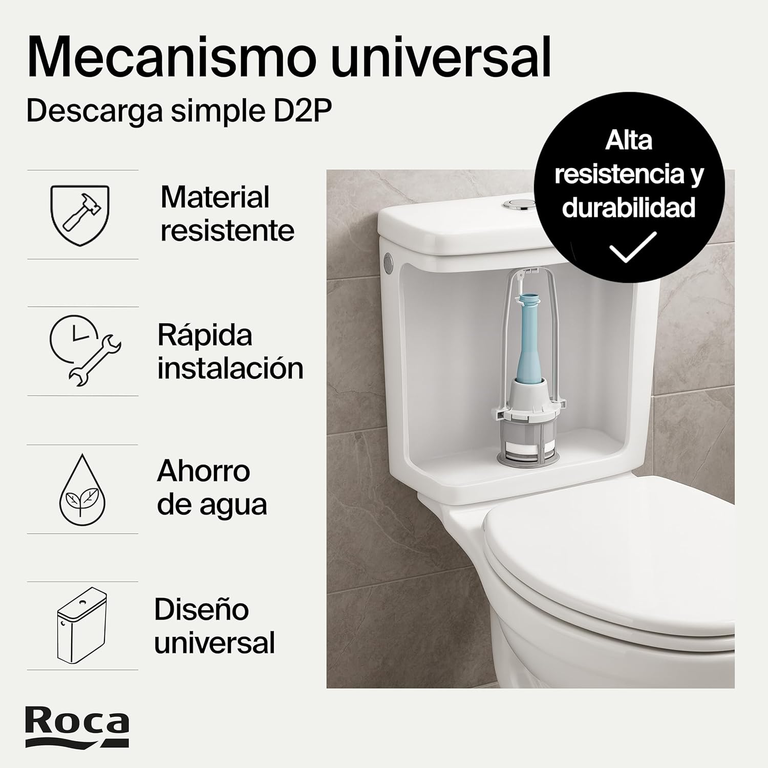 Roca -Mecanismo de descarga simple (AH0003200R)