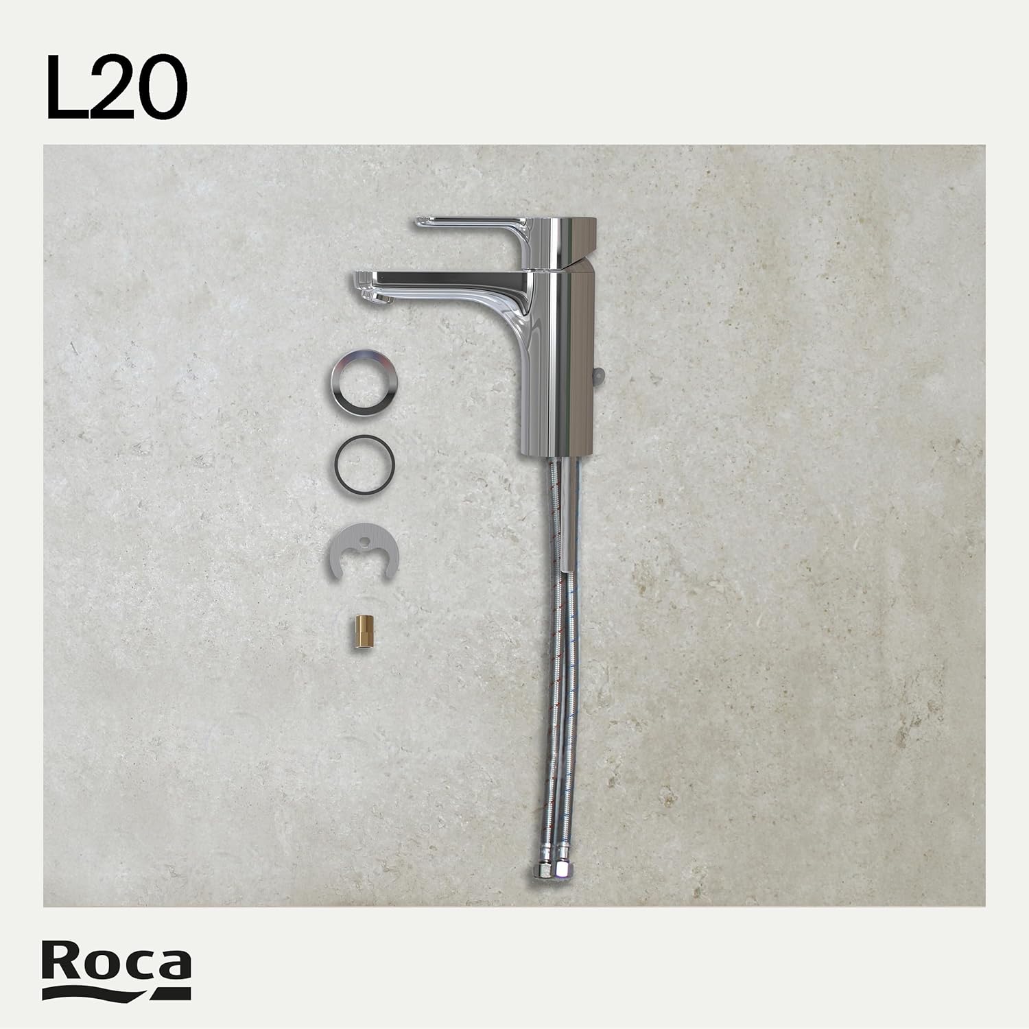 Roca - Rubinetto per lavabo L20 A5A3J09C00