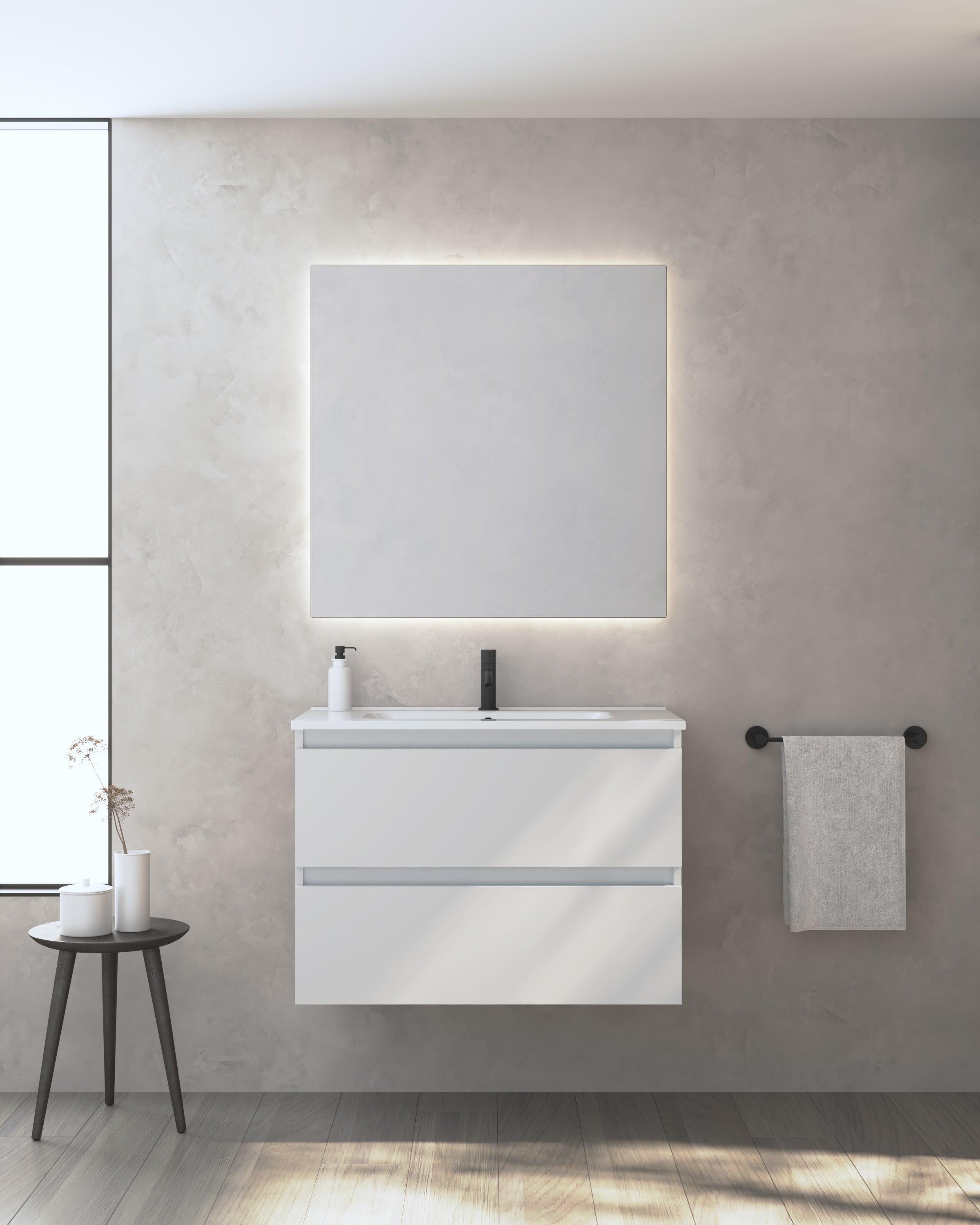 Conjunto mueble de baño Royo Kena 2 cajones