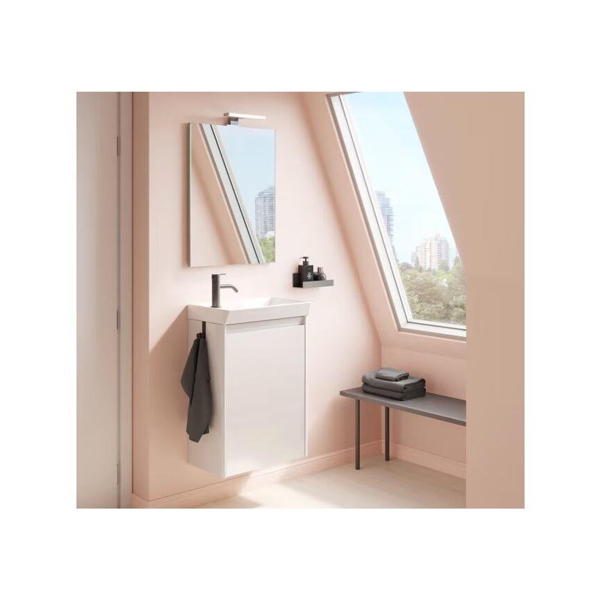 Conjunto completo mueble de baño fondo reducido 27,5 cm Enjoy Royo - BricoandPool