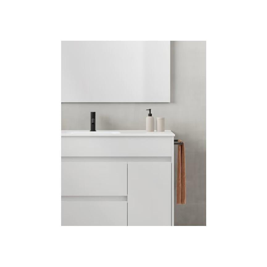 Conjunto mueble de baño Band Royo 2 cajones + 1 puerta, con patas y lavabo - BricoandPool