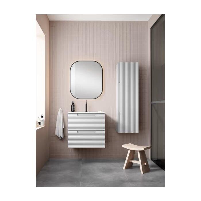 Conjunto mueble de baño de Visobath Kyoto 2 cajones, suspendido con lavabo - BricoandPool