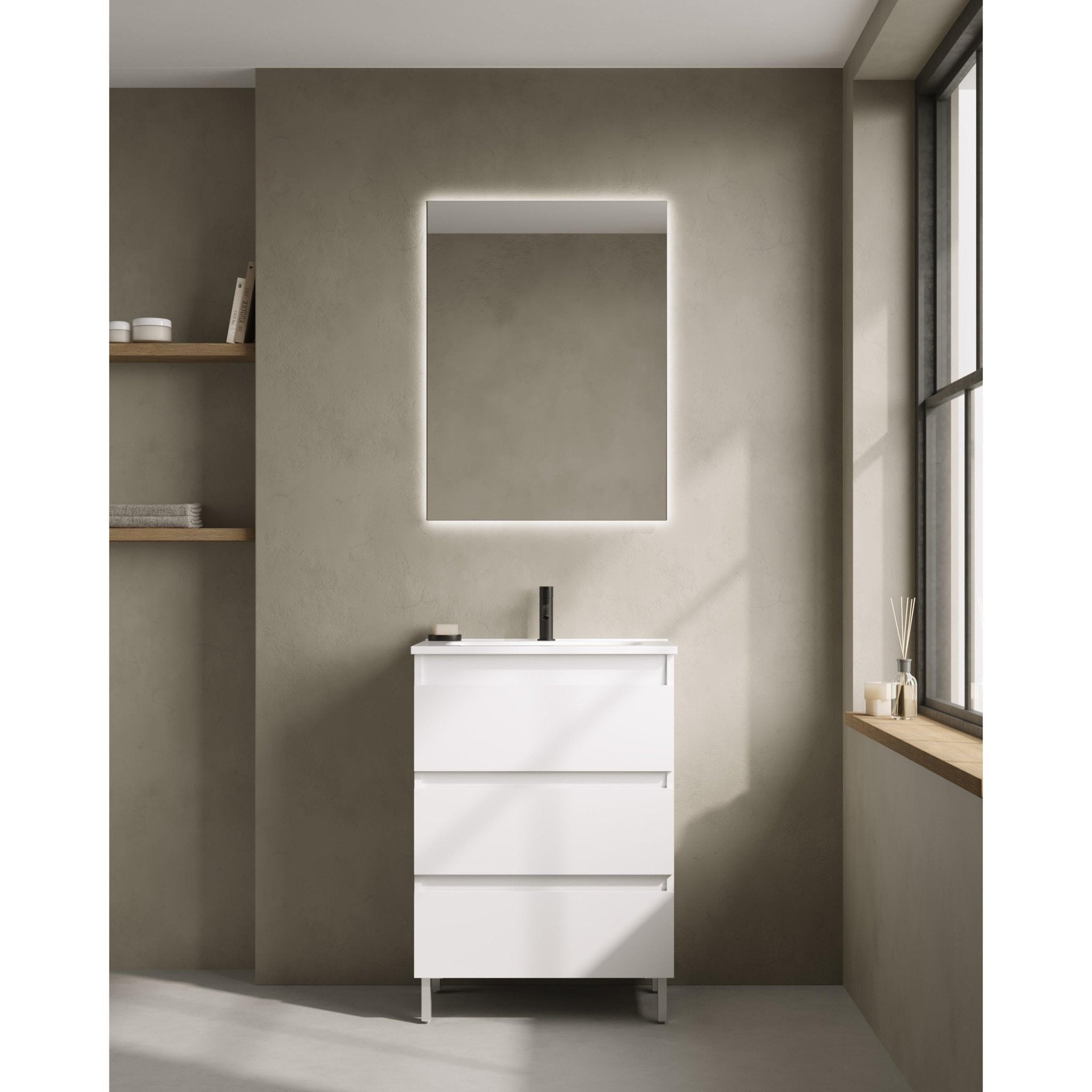 Conjunto mueble de baño Royo Kena 3 cajones - BricoandPool