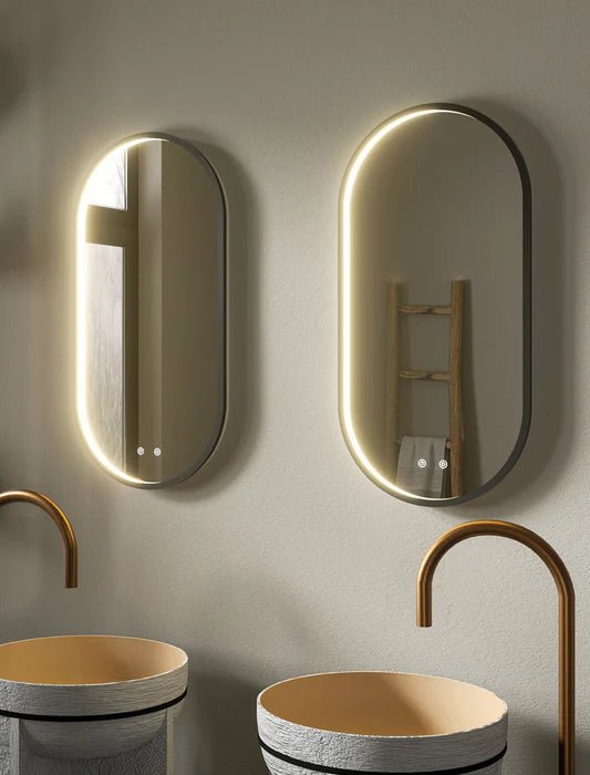 Espejo Marco Metálico Saná