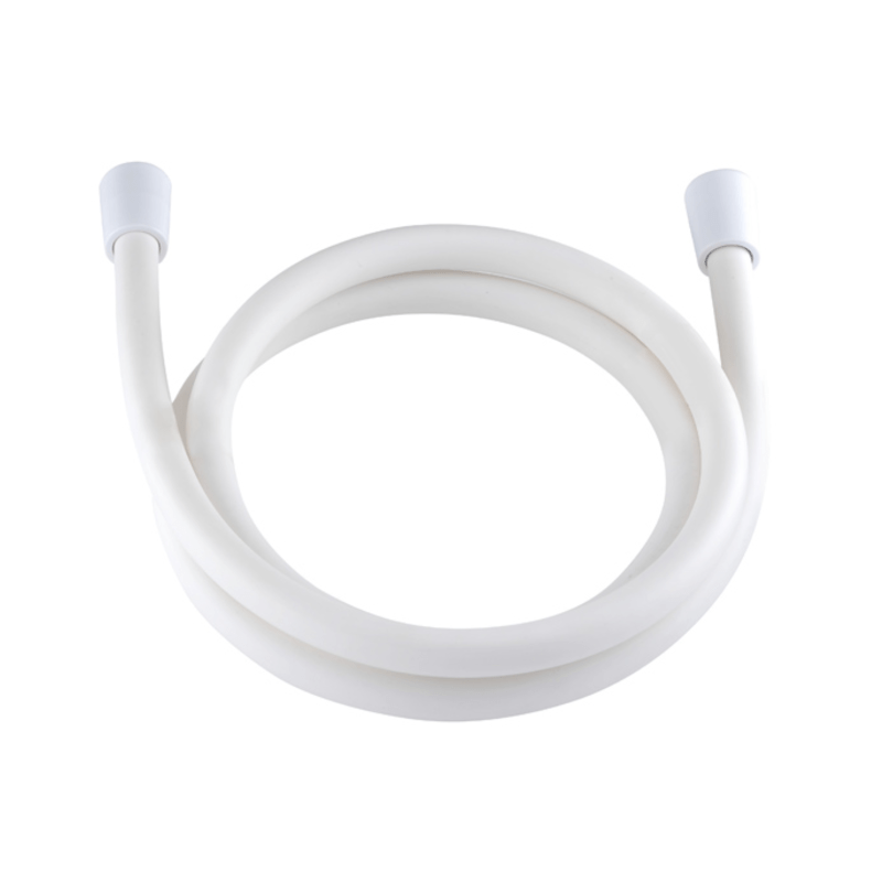 Imex - Flexo de baño/ducha PVC 180cm blanco mate - BricoandPool