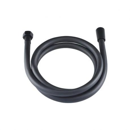 Imex - Flexo de baño/ducha PVC 180cm negro mate - BricoandPool