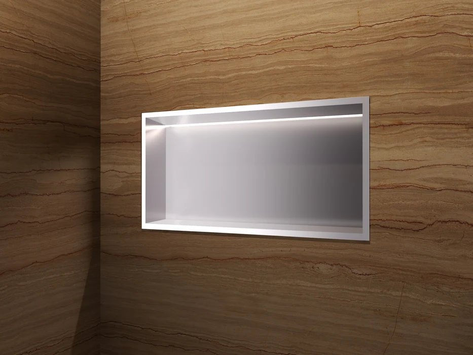 Imex - Hornacina Oceanic con LED níquel cepillado - BricoandPool