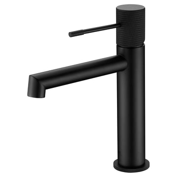Imex - Monomando lavabo Line negro mate - BricoandPool
