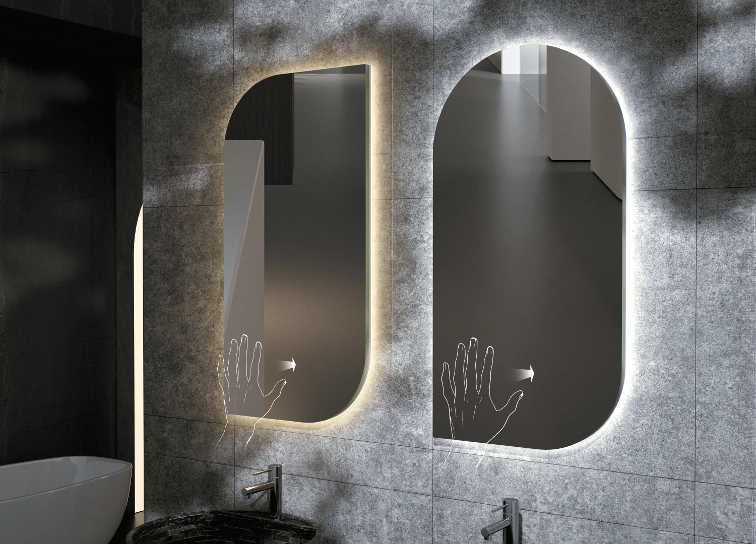 Ledimex - Espejo de baño con luz LED Cardiff - BricoandPool