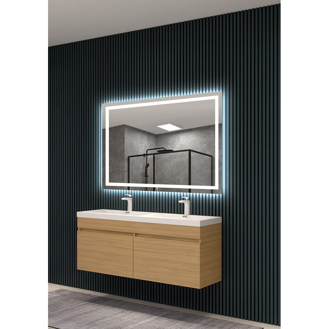 Ledimex - Espejo de baño con luz LED Holanda - BricoandPool