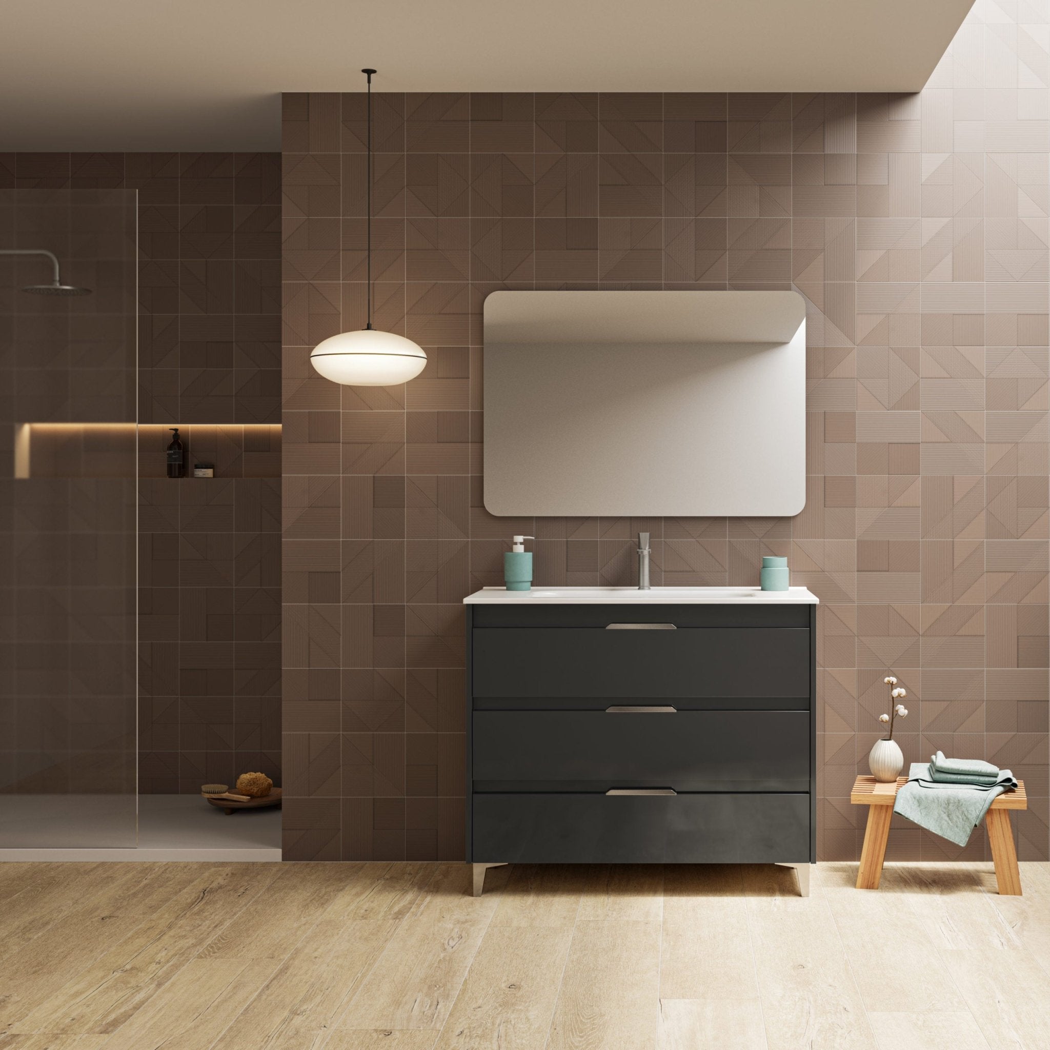 Mueble de baño Suki 3 cajones - BricoandPool