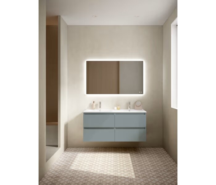 Mueble de baño Viso Bath Box 160 cm, 4 cajones, suspendido - BricoandPool