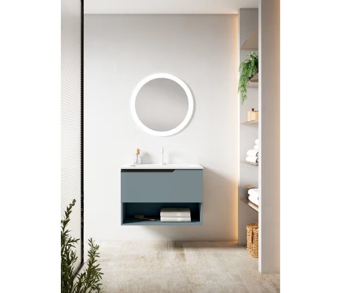 Mueble de baño Viso Bath Eleven 1 cajón y un hueco inferior, suspendido - BricoandPool