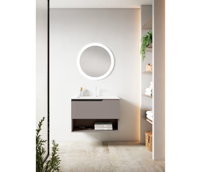 Mueble de baño Viso Bath Eleven 1 cajón y un hueco inferior, suspendido - BricoandPool