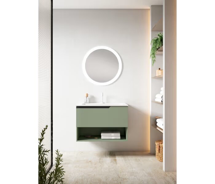 Mueble de baño Viso Bath Eleven 1 cajón y un hueco inferior, suspendido - BricoandPool