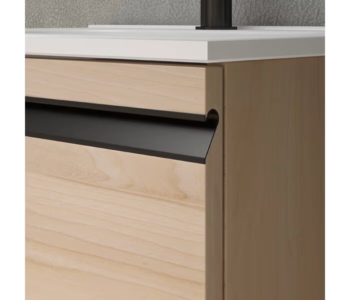 Mueble de baño Viso Bath Lagos 50 cm, 2 cajones, suspendido con lavabo cerámico - BricoandPool