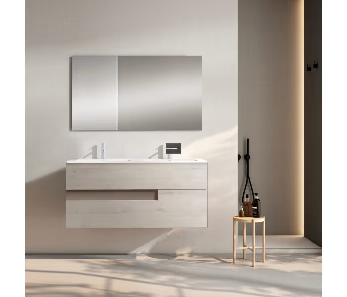 Mueble de baño Viso Bath Vision 120 cm, 2 cajones, suspendido - BricoandPool