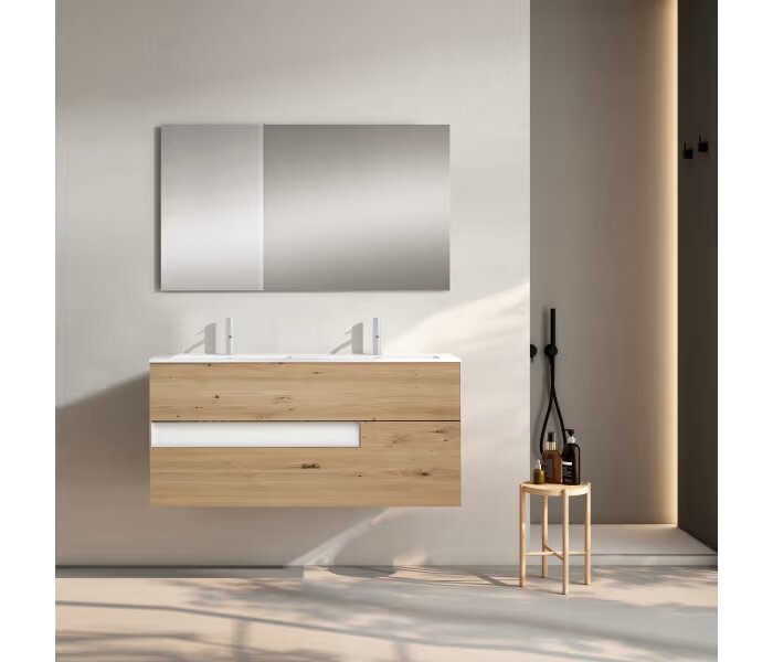Mueble de baño Viso Bath Vision 120 cm, 2 cajones, suspendido - BricoandPool