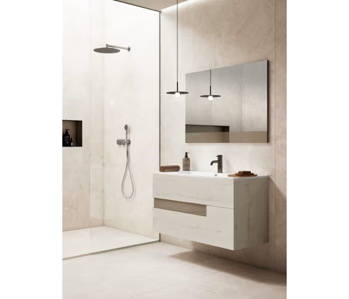 Mueble de baño Viso Bath Vision 2 cajones, suspendido - BricoandPool