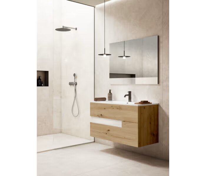 Mueble de baño Viso Bath Vision 2 cajones, suspendido - BricoandPool
