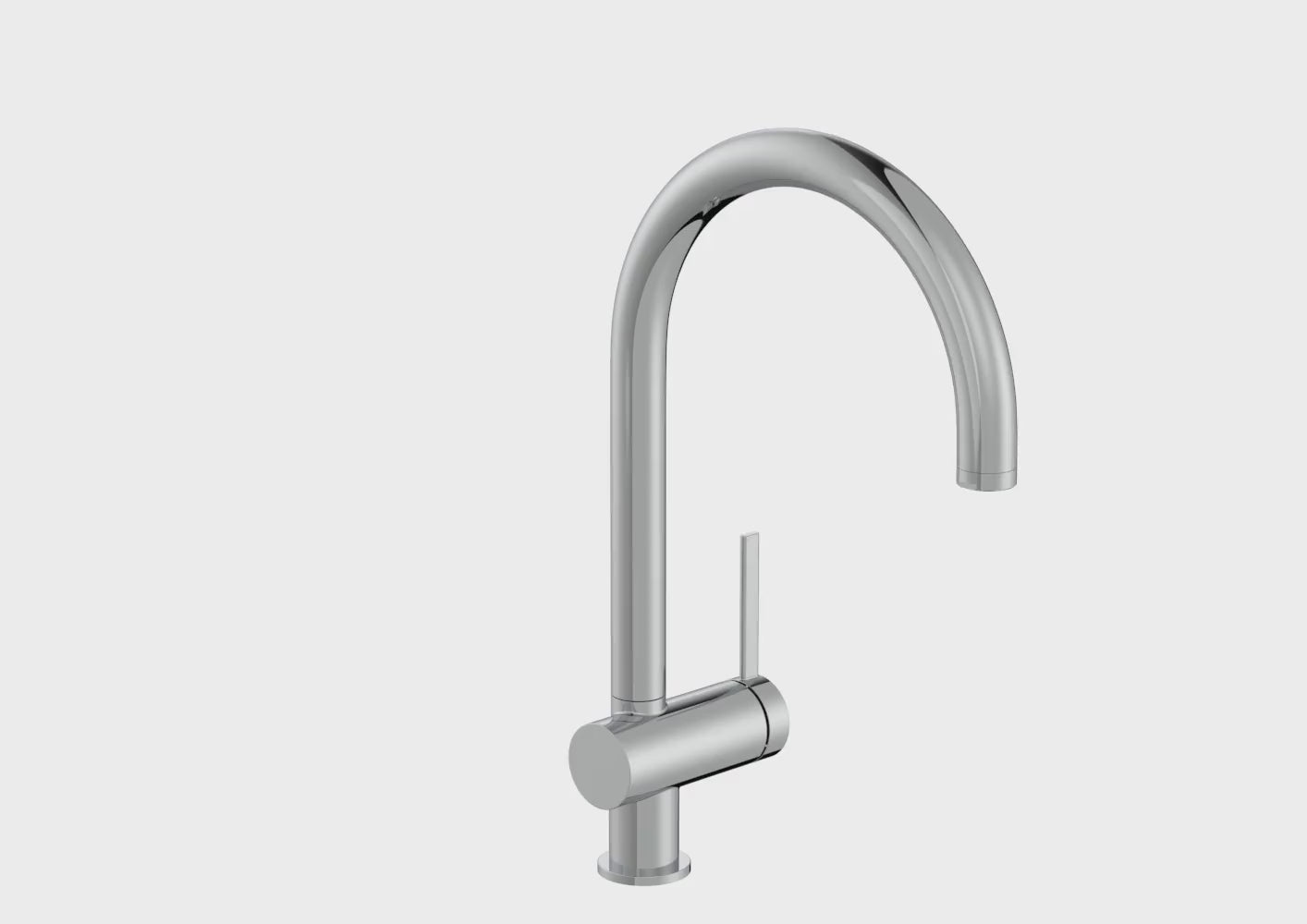 Carica video: Miscelatore monocomando per cucina Ona Cromato A5A841FC00