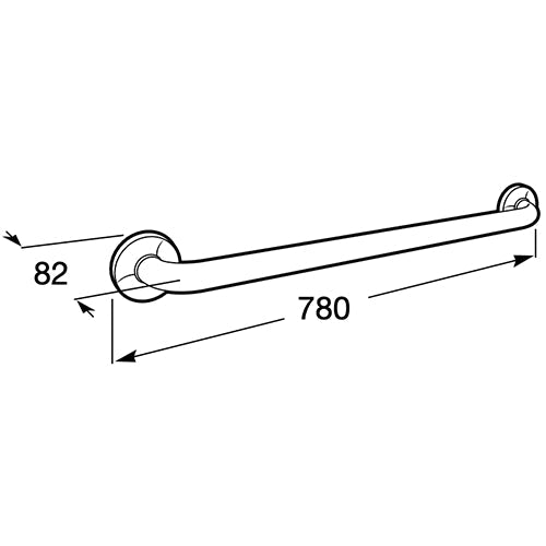 Roca - Asa recta Access 700mm A816929001 - BricoandPool