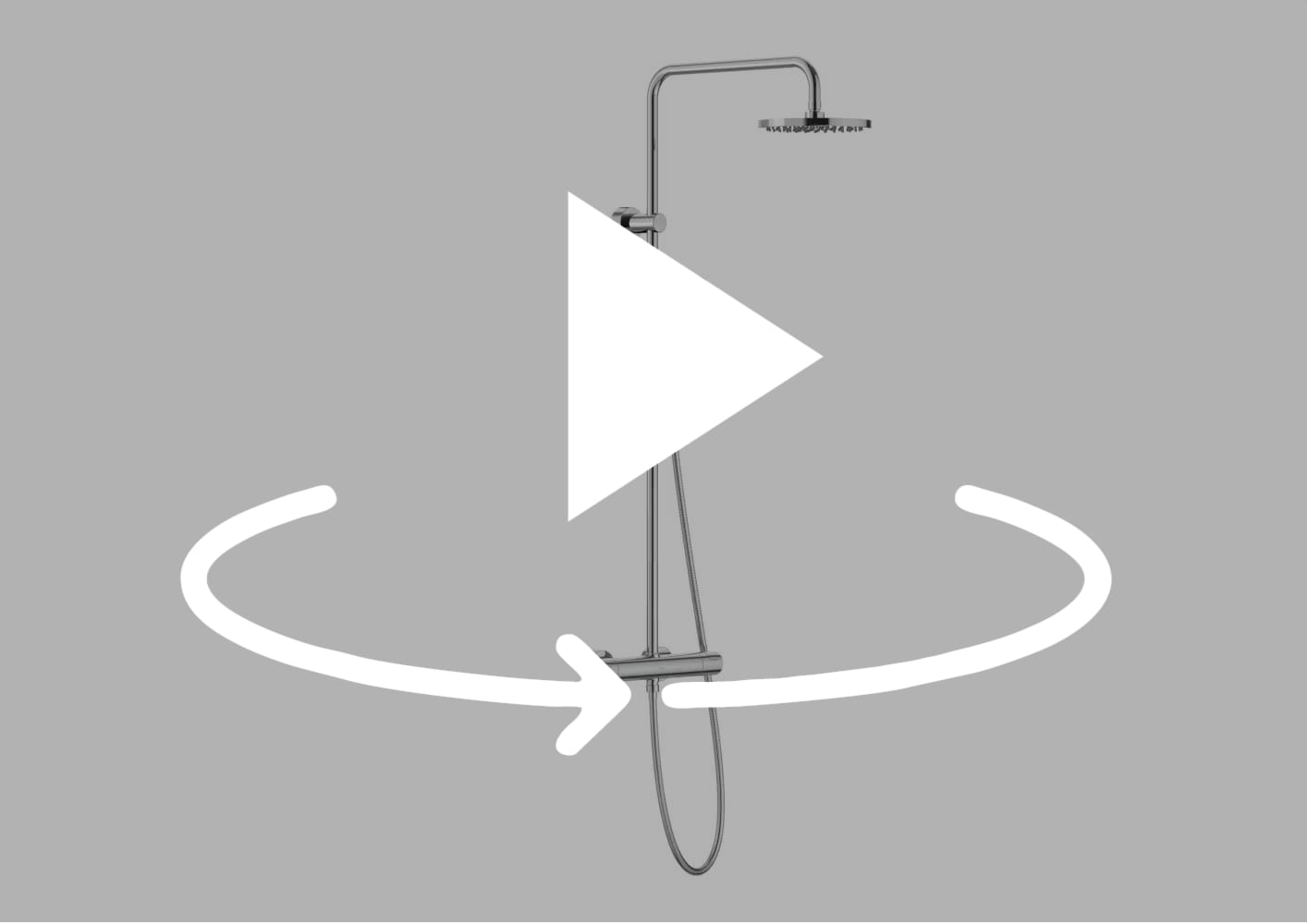 Roca - Columna de ducha Victoria termostática basic A5A9F18C00 - BricoandPool