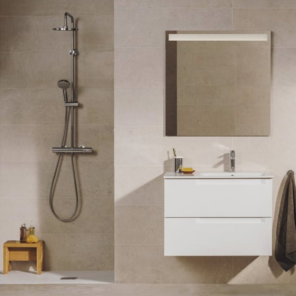 Roca - Columna de ducha Victoria termostática basic A5A9F18C00 - BricoandPool