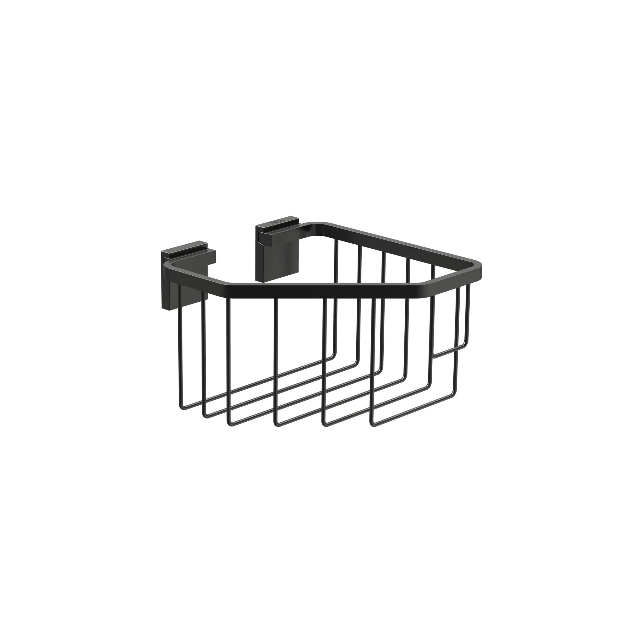 Roca - Contenedor rinconera de rejillas Rubik 175 mm Negro Mate A816854024 - BricoandPool