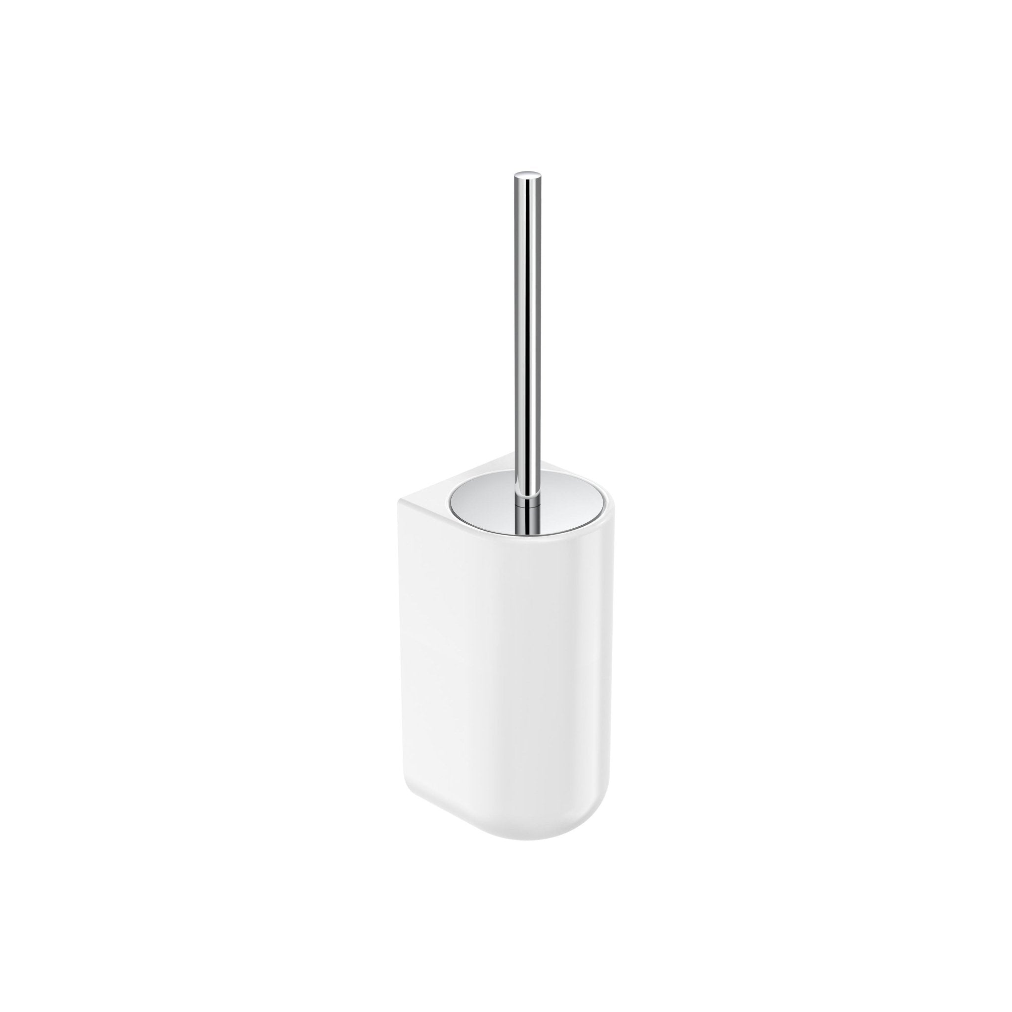 Roca - Escobillero de pared Onda Blanco A3870ZE000 - BricoandPool