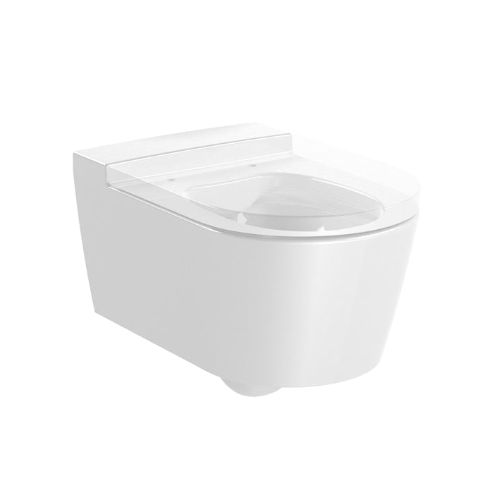 Roca - Inspira Round Rimless taza suspendida - BricoandPool