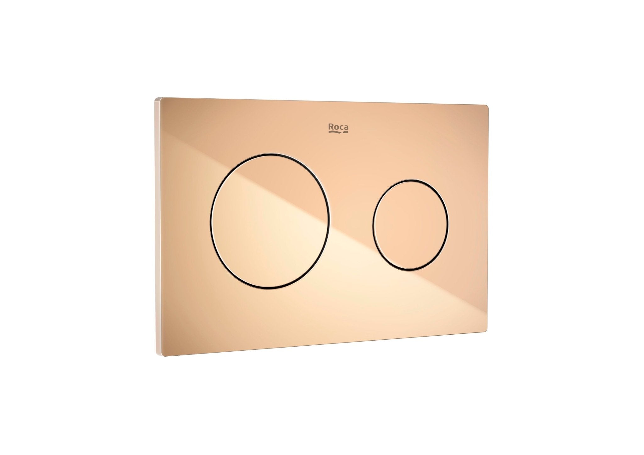 Roca - PL10 Dual - Placa de accionamiento con descarga dual A8901890RG - BricoandPool