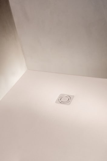 Roca - Plato de ducha Terran extraplano de STONEX® Perla - BricoandPool